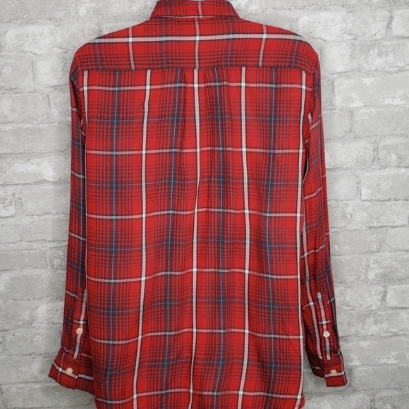 Levis Plaid Button Down Shirt - Picture 4 of 9